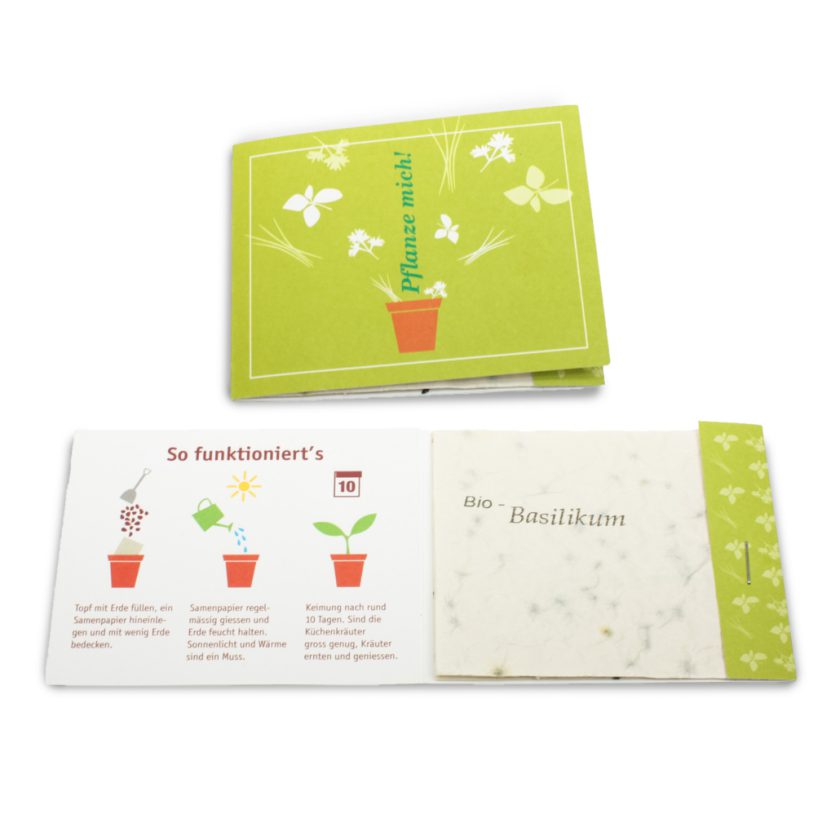 Seedspaper (carta con i semi)