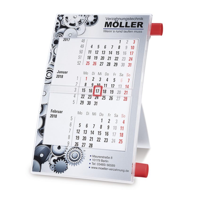 gadget Calendario da tavolo »Vision«