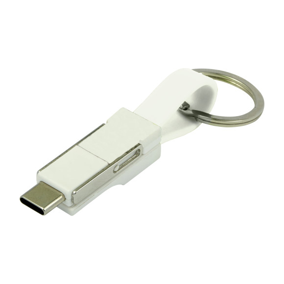 gadget Cavo USB in ABS con portachiavi