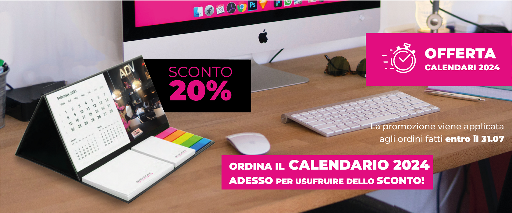 PRENOTA IL CALENDARIO 2024 – SCONTO 20%