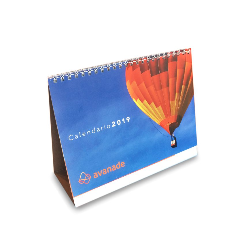 Calendario da tavolo personalizzato