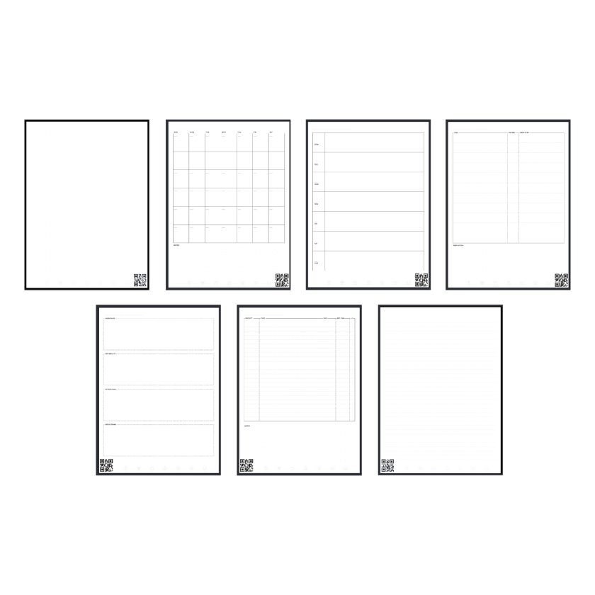 Rocketbook® Fusion Executive A5 Taccuino riutilizzabile