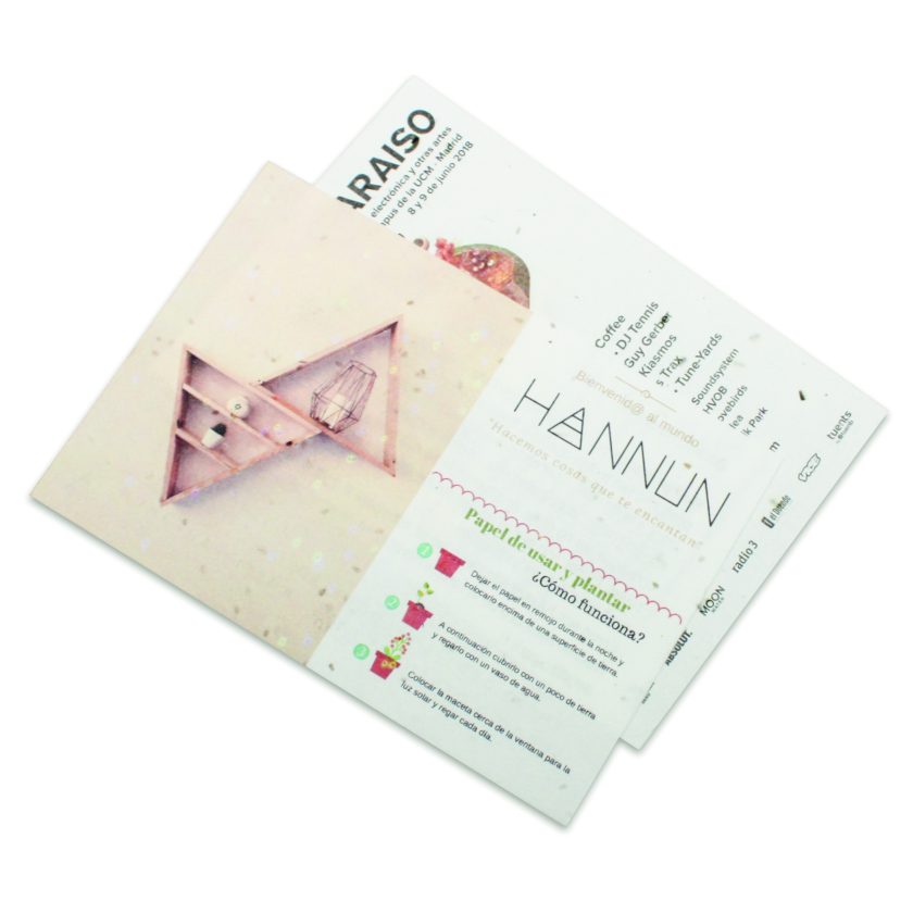 Seedspaper (carta con i semi)