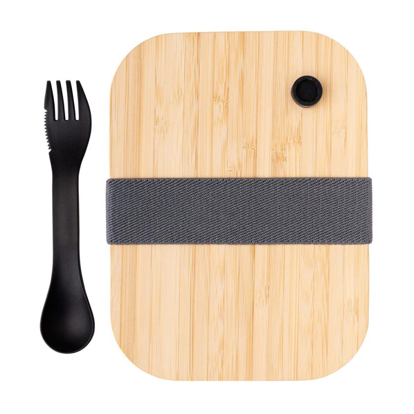Lunchbox in vetro con tappo in bamboo