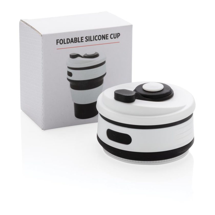 Tazza pieghevole in silicone