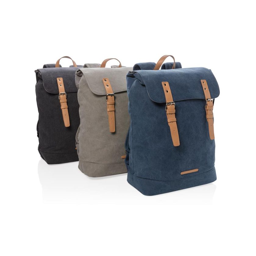 Zaino porta PC in canvas